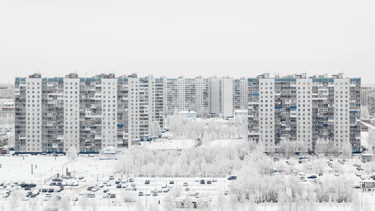 Нижневартовск, архивный городской вид