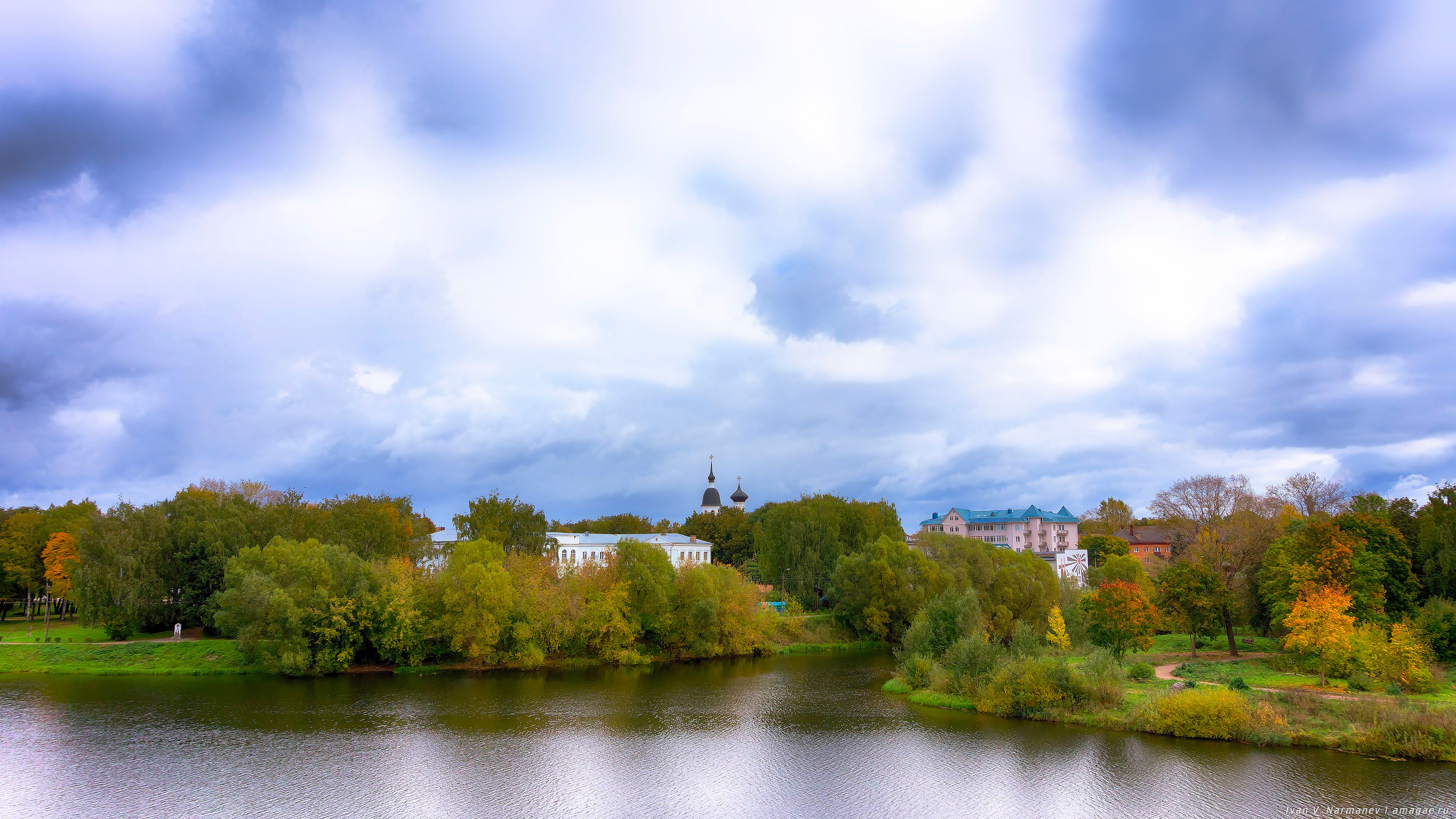 Великие Луки и река Ловать