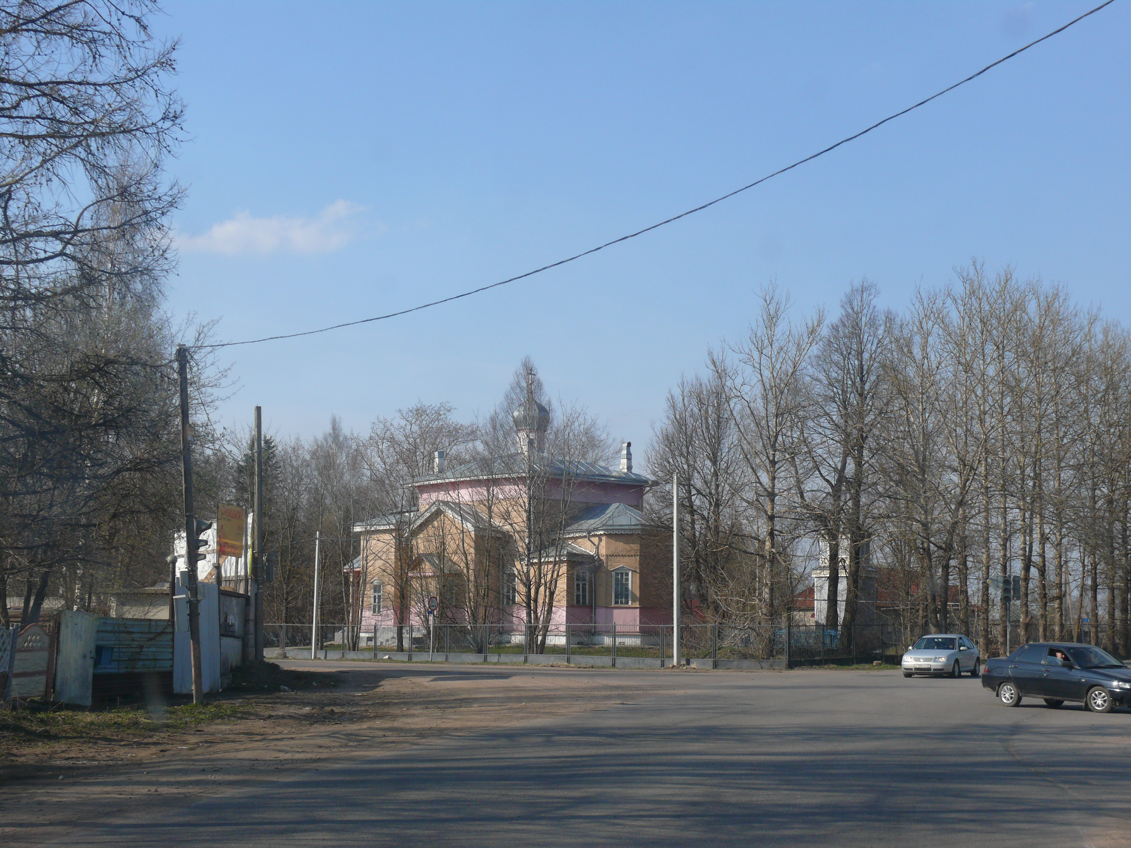 Церковь Александра Невского в Волосове Ленинградской области