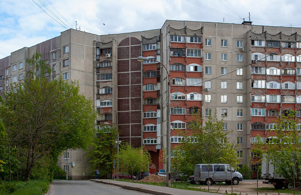 Архивный городской вид Жуковского Московской области
